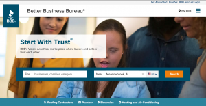Better Business Bureau Website