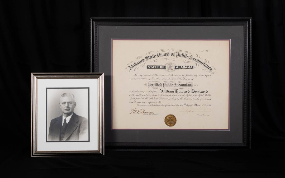 100 Years and Still Accounting.  The History of Borland Benefield
